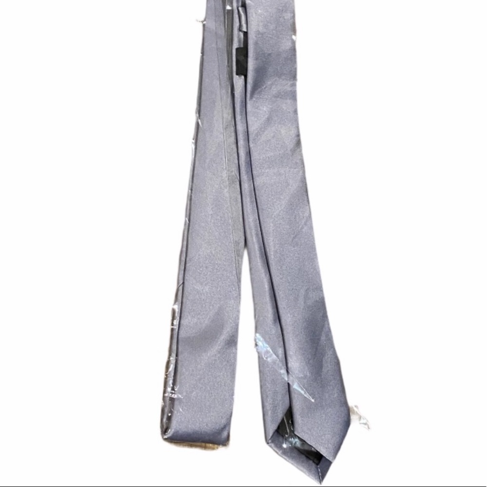Jaan J. Luxury vegan satin skinny tie